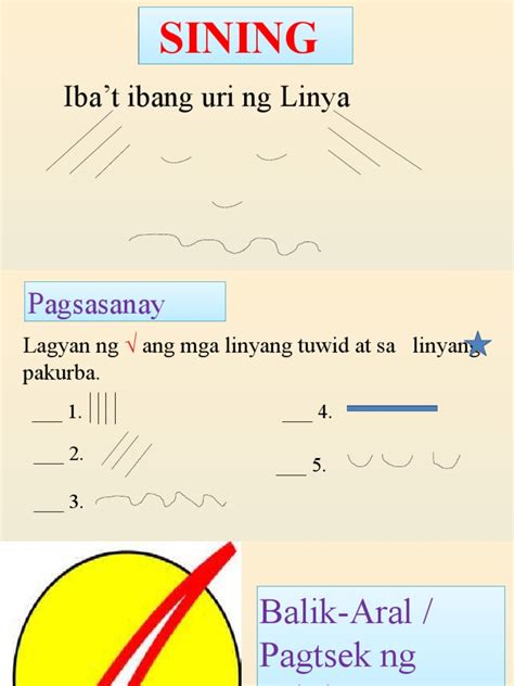 Ibat ibang uri ng linya sa tagalog
